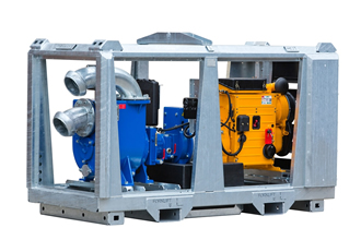 BE160 pumpset  for high ambient temperatures and harsh environmental conditions